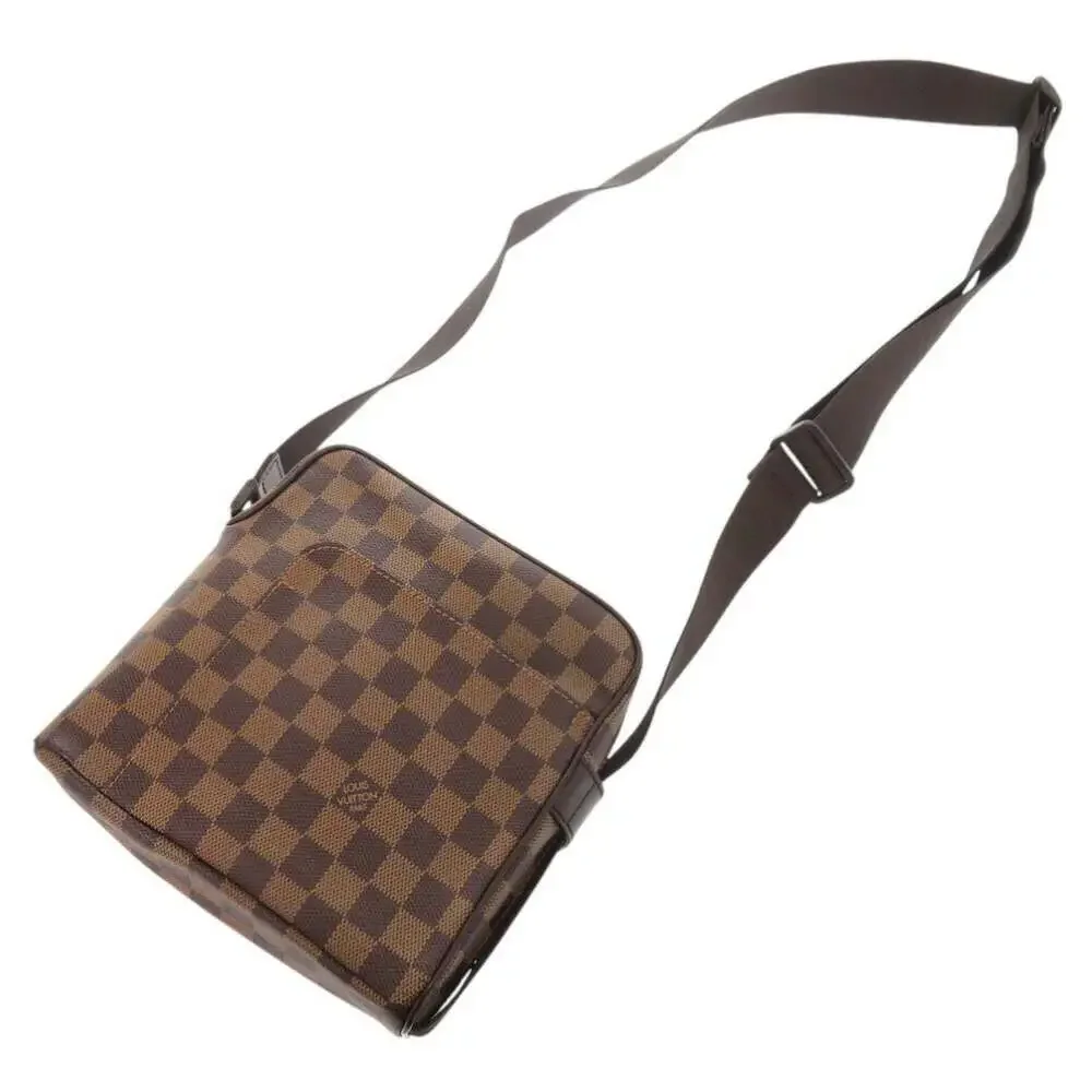 LOUIS VUITTON Brown Damier Canvas Shoulder Bag